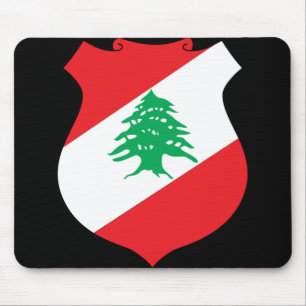 Mousepad emblema de Líbano