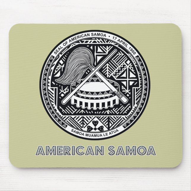 Mousepad Emblema samoano (Frente)