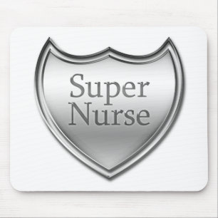 Mousepad Emblema super da enfermeira