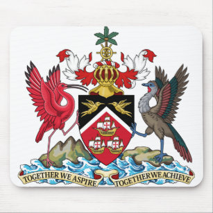 Mousepad emblema trinidade e tobago