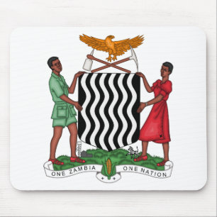Mousepad emblema zâmbia