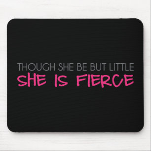 Mousepad Embora seja mas pouco é feroz