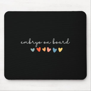 Mousepad Embrião a Bordo Coração Transferência de Embrião D