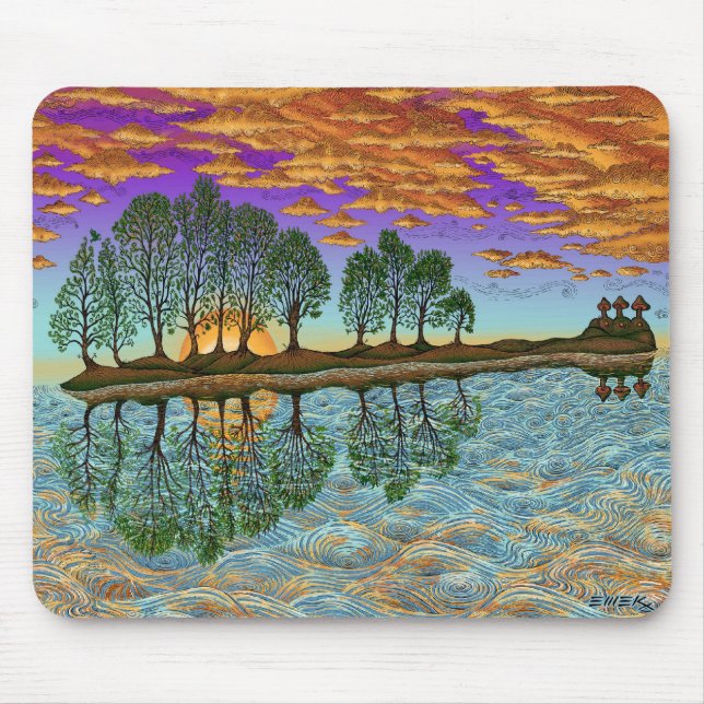 Mousepad emek_lago_mousepad_guitarra (Frente)