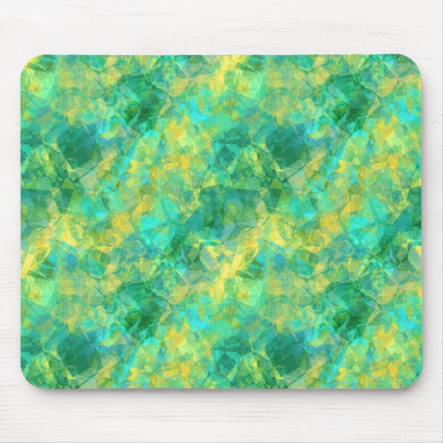 Mousepad Emerald Green Crumpled Texture (Frente)