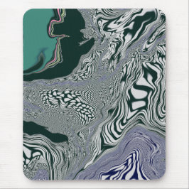 Mousepad "Emerald Marble Flow"