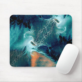Mousepad Emerald Tides in Motion