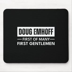 Mousepad Emhoff Como Primeiro Cavalheiro Kamala Harris Mari