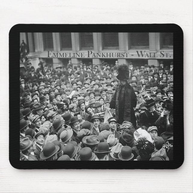 Mousepad Emmeline Pankhurst - Wall Street (Frente)