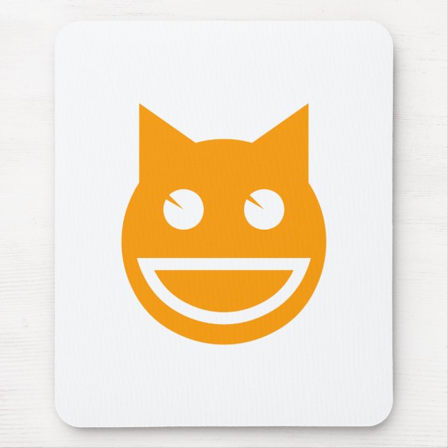 Mousepad Emoji Cat Sorridente (Frente)