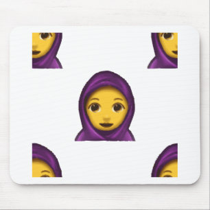 Mousepad emoji hajib