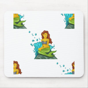 Mousepad emoji mermaid