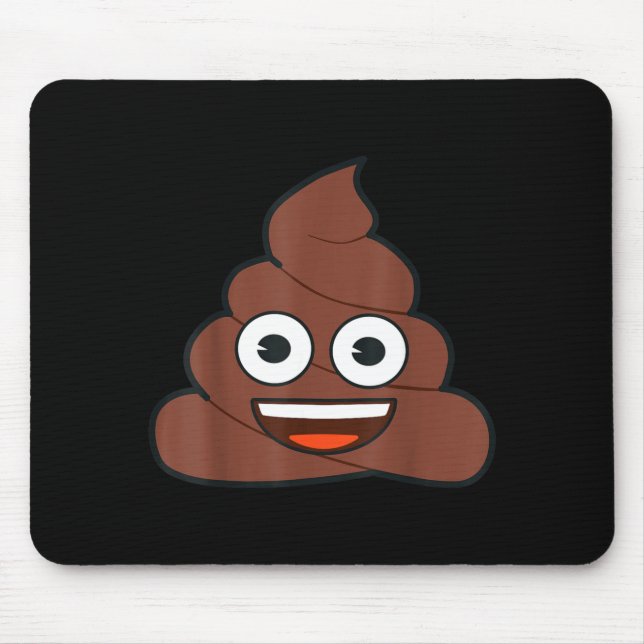 Mousepad Emoji Op Happy Yellow Smile Face  (Frente)