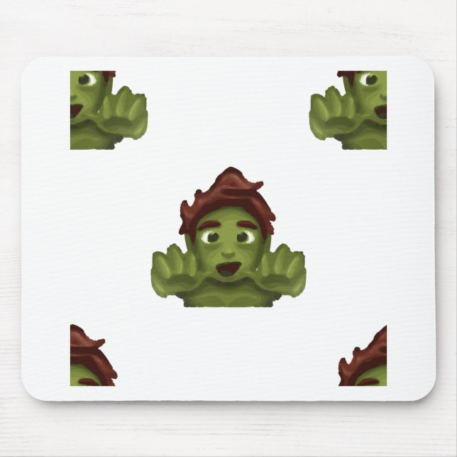 Mousepad emoji zombie man (Frente)