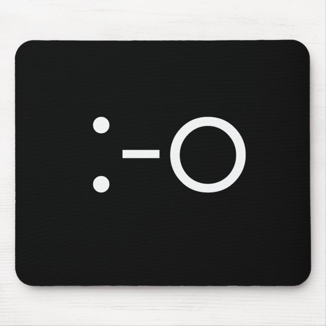 Mousepad Emoticon - o (Frente)