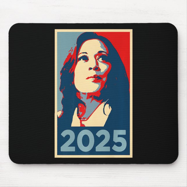 Mousepad Empower 2025 Inauguration Kamala Harris Posto Obam (Frente)
