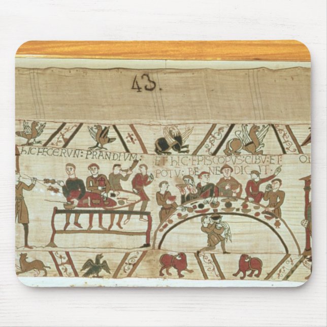 Mousepad Empregados que preparam um banquete para William (Frente)