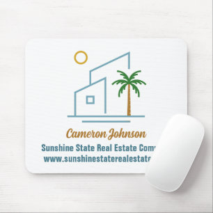 Mousepad Empresa de Imóveis de Praia Corretor Costeiro Pers