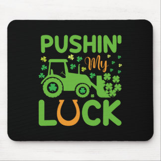 Mousepad Empurrando Meu Sorte Trator Caminhão Crianças Home