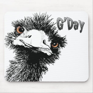 Mousepad Emu - G'Day