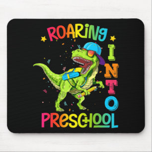 Mousepad Encaminhando Para A Pré-Escola Professor De Dinoss