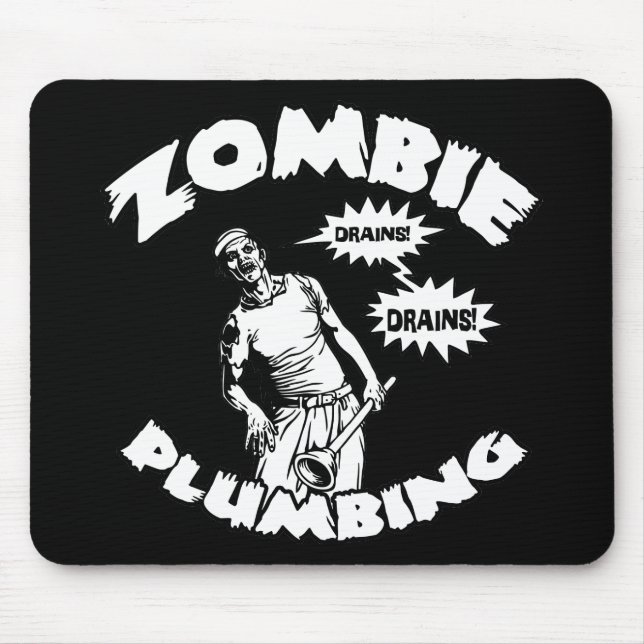 Mousepad Encanamento do zombi (Frente)