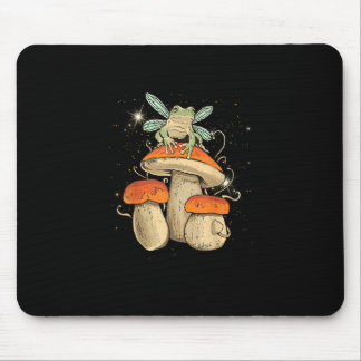 Mousepad Encantador Estilo de Casa de Campo Cogumelo Sapo G