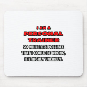 Mousepad Encantador Pessoal Engraçado. Muito improvável