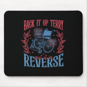 Mousepad Encontra-O Terry Colocado No Verso 4 De Julho