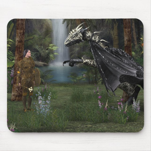 Mousepad Encontrando o dragão (Frente)
