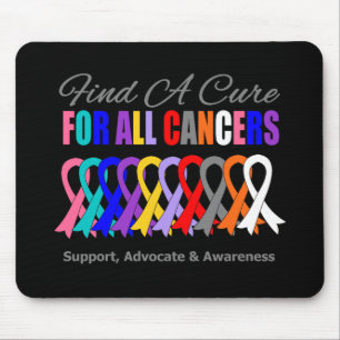 Mousepad Encontre fitas de uma cura para todos os canceres
