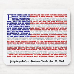 Mousepad Endereço de Gettysburg