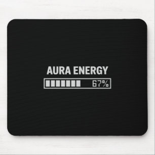 Mousepad Energia Aura aos 67 Meme Divertido Seis Sete Geraç