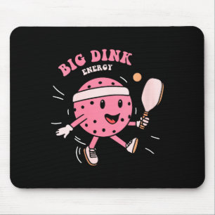 Mousepad Energia de dink grande para mulheres pickleball pi