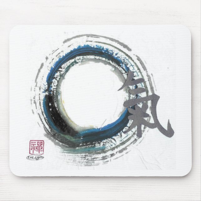 Mousepad Energia do zen, Enso (Frente)