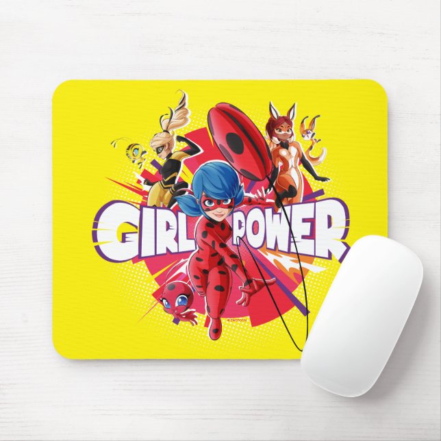 Mousepad Energia Espelhosa de Menina (Com mouse)