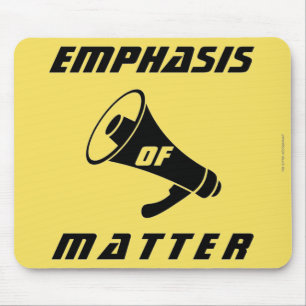 Mousepad "Ênfase da matéria "