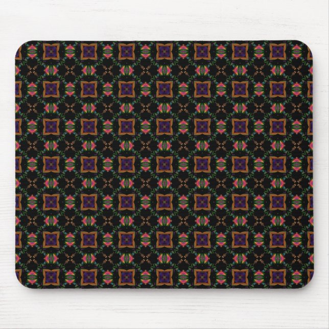 Mousepad Enfeite caleidoscópio (Frente)