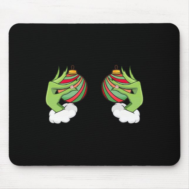 Mousepad Enfeite De Natal Seio Piada Natal  (Frente)
