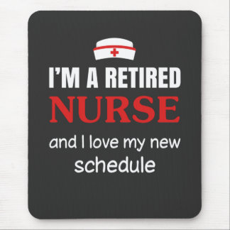 Mousepad Enfermagem | Sou Uma Enfermeira Aposentada