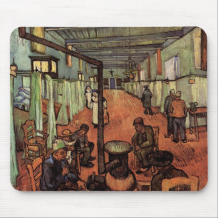 Mousepad Enfermaria no Hospital em Arles por Vincent van Go
