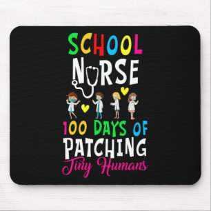 Mousepad Enfermeira 100 Dias De Patching Humano Pequeno Div