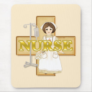 Mousepad Enfermeira Antiga