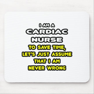 Mousepad Enfermeira Cardíaca Enfermeira Engraçada T-Shirts