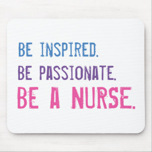 Mousepad Enfermeira citar afirmação