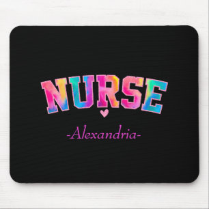 Mousepad Enfermeira Colorida