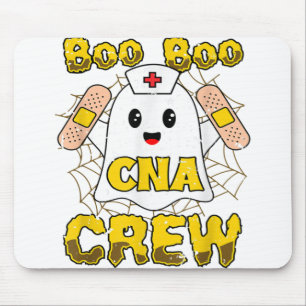 Mousepad Enfermeira de Boo Boo Enfermeira de Halloween Enfe