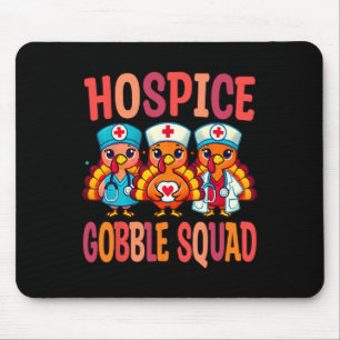 Mousepad Enfermeira de Cuidados Paliativos Dia de Ação de G