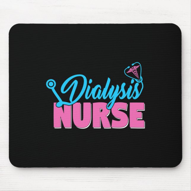 Mousepad Enfermeira de Diálise (Frente)