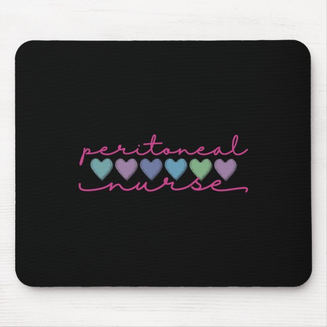 Mousepad Enfermeira de diálise Enfermeiro de Doença Renal D (Frente)